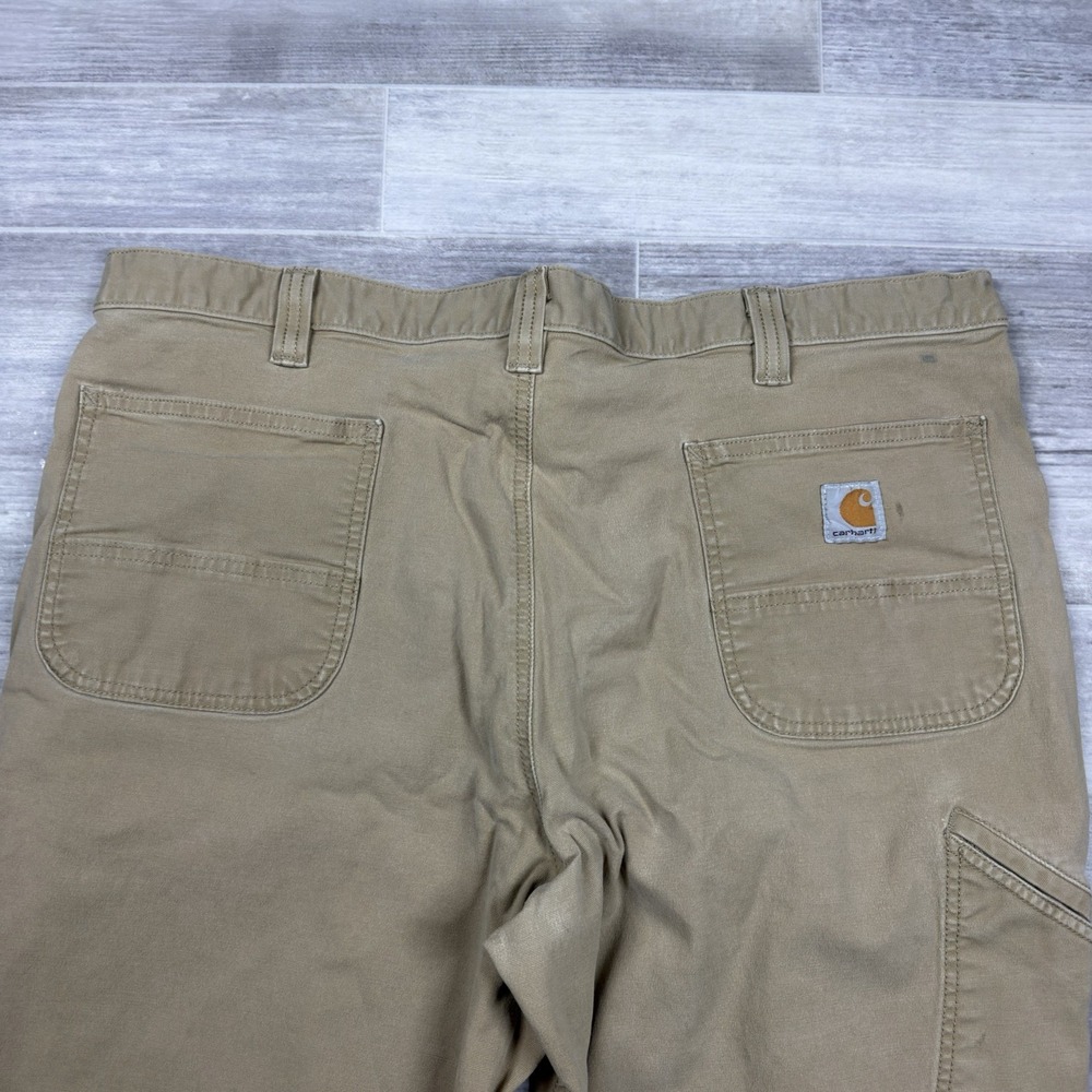 Carhartt Beige‎ Khaki Relaxed Fit Straight Leg Men's 42x32 Workwear Work Pants